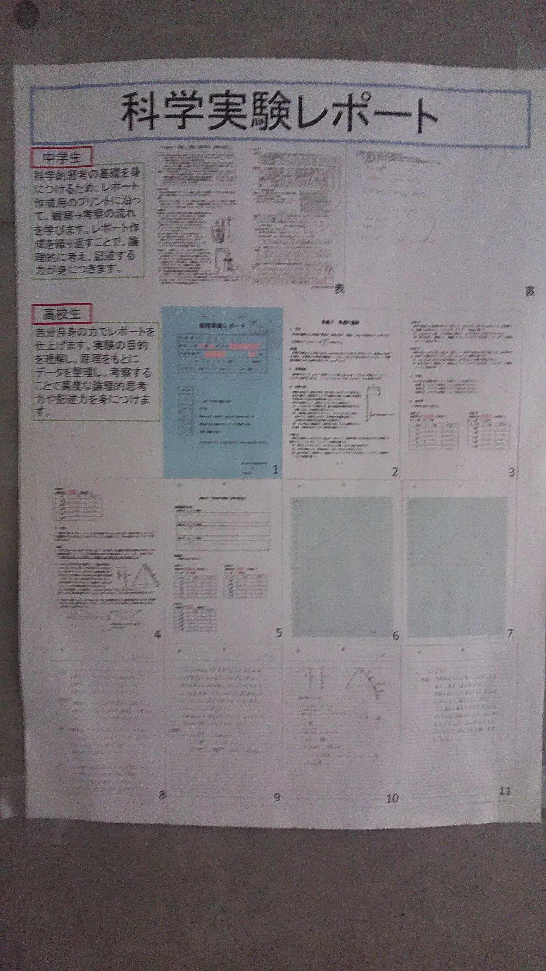 科学実験レポート ～ 中学３年間で６０テーマ 高校２０テーマ～ | 闘う校長日記：長野雅弘の公式ブログ